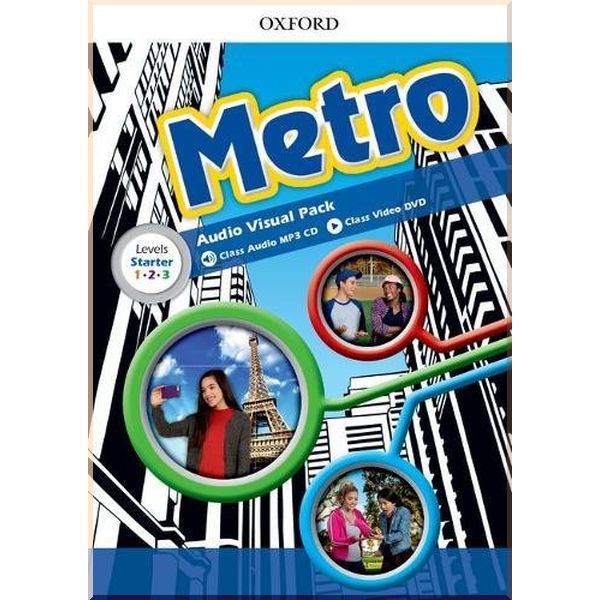 

Metro Audio Visual Pack. Oxford University Press. ISBN:9780194410021