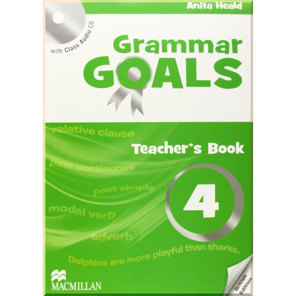 

Grammar Goals 4 Teacher's Book with Class Audio CD. Anita Heald. ISBN:9780230445925