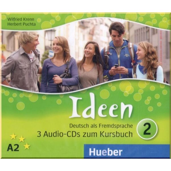 

Ideen 2 - 3 Audio-CDs zum Kursbuch. Dr. Wilfried Krenn, Dr. Herbert Puchta. ISBN:9783190518241