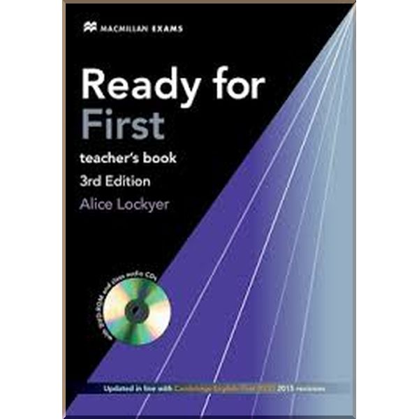

Ready for First 3rd Edition Teacher's Book with eBook Pack. Alice Lockyer. ISBN:9781786327550