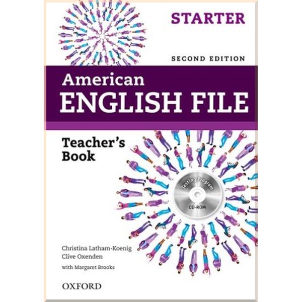 

American English File Second Edition Starter Teacher's Book with Testing Program CD-ROM. Clive Oxenden, Christina Latham-Koenig. ISBN:9780194776325