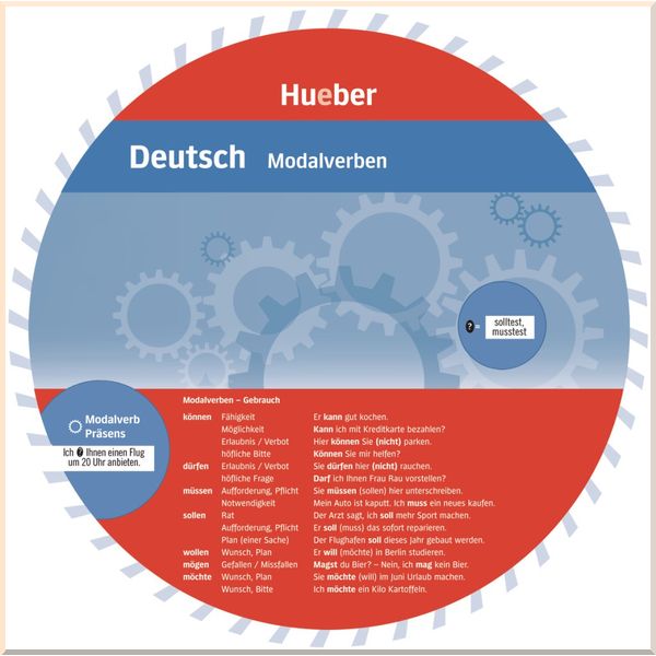 

Wheel: Modalverben. Hueber. ISBN:9783199595465