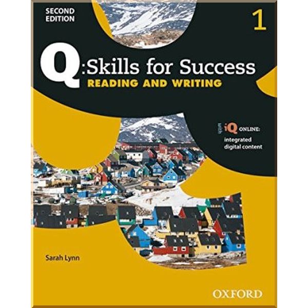 

Q: Skills for Success Second Edition. Reading and Writing 1 Student's Book with iQ Online. Sarah Lynn. ISBN:9780194818384