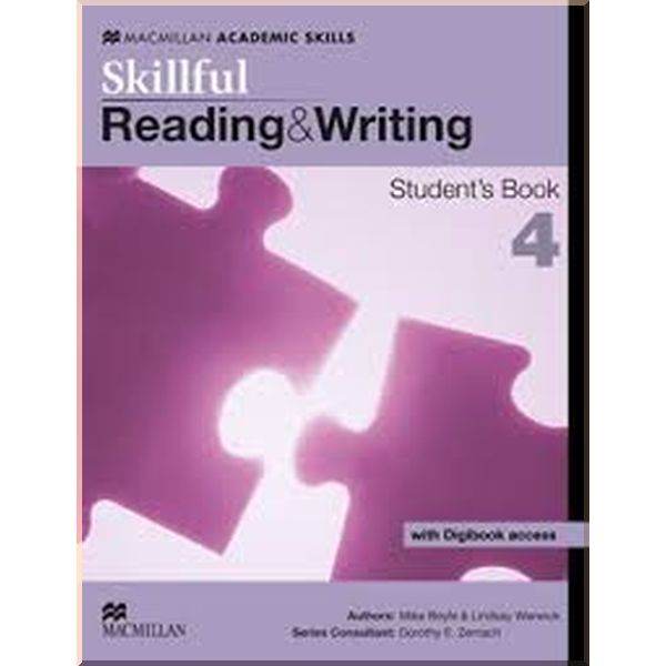 

Skillful: Reading and Writing 4 Student's Book with Digibook access. Lindsay Warwick, Dorothy E. Zemach. ISBN:9780230431980