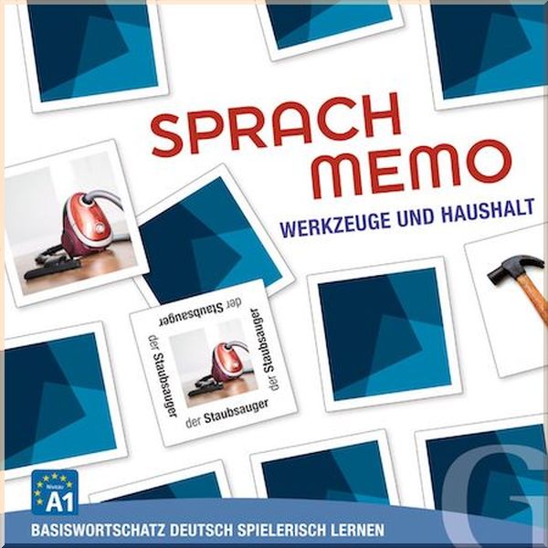 

Sprachmemo: Werkzeuge und Haushalt. Grubbe Media. ISBN:9783198995860