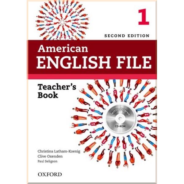 

American English File Second Edition 1 Teacher's Book with Testing Program CD-ROM. Clive Oxenden, Christina Latham-Koenig. ISBN:9780194776332