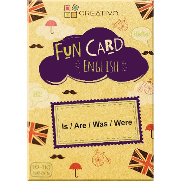 

Fun Card English: Is / Are / Was / Were. CREATIVO. ISBN:9788366122093