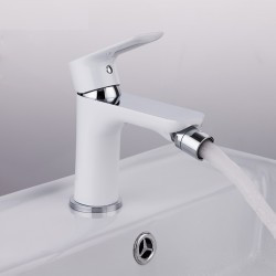 

Смеситель для биде гайка белый/хром Ø35 Gappo Noar G5048