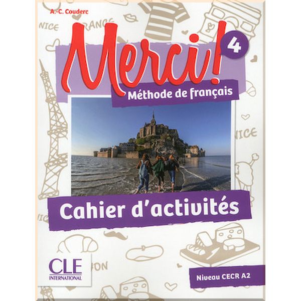 

Merci! 4 Cahier d'activites. Anne-Cecile Couderc. ISBN:9782090388657