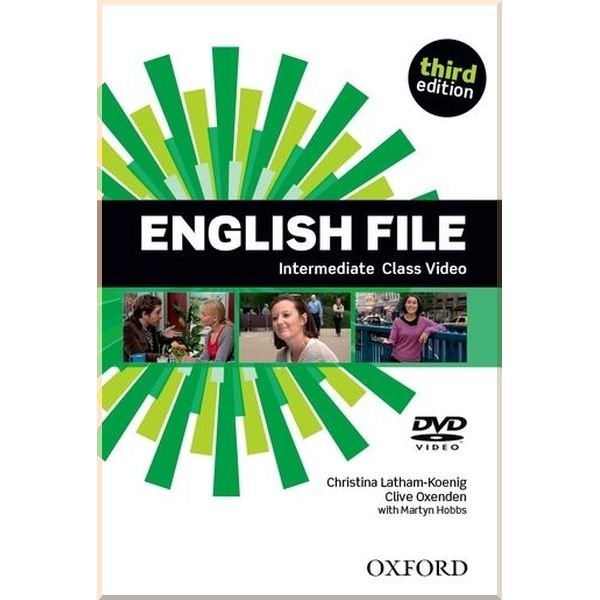 

English File Third Edition Intermediate Class DVD. Christina Latham-Koenig, Clive Oxenden. ISBN:9780194597203