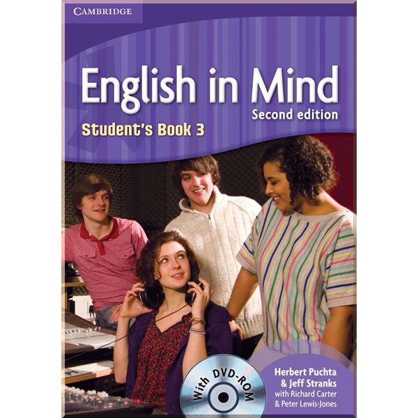 

English in Mind Second Edition 3 Student's Book with DVD-ROM. Jeff Stranks, Herbert Puchta. ISBN:9780521159487