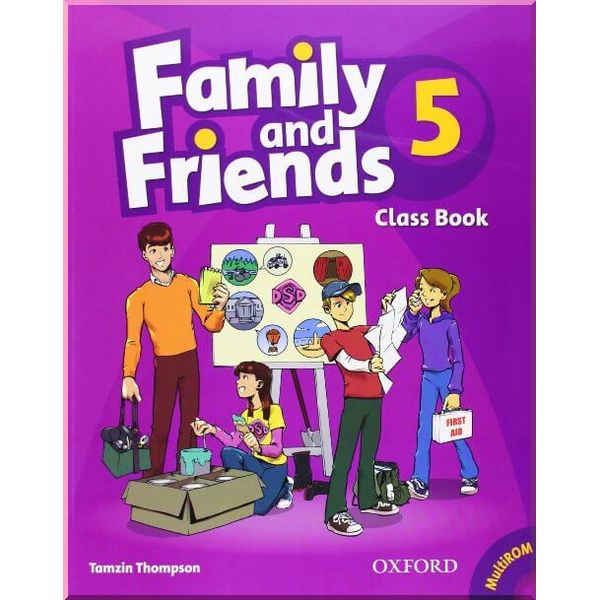 

Family and Friends 5 Class Book with MultiROM. Tamzin Thompson. ISBN:9780194802949