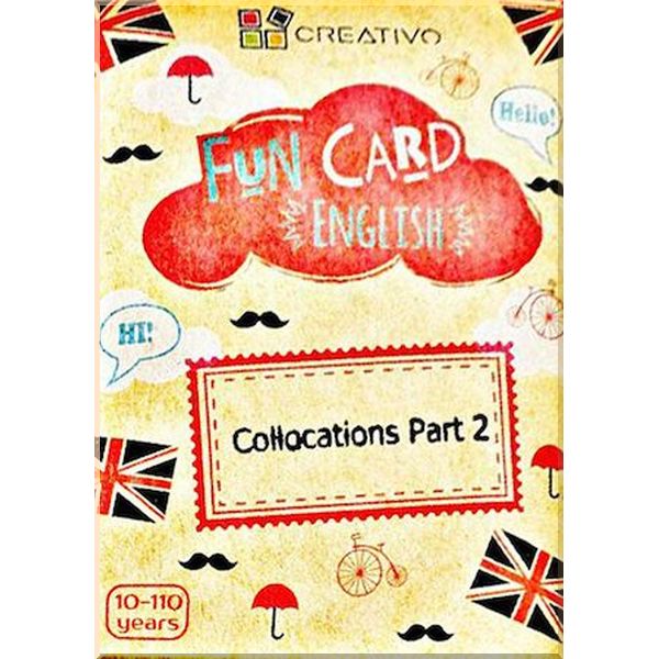 

Fun Card English: Collocations Part 2. CREATIVO. ISBN:9788366122741