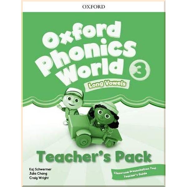 

Oxford Phonics World 3 Teacher's Pack with Classroom Presentation Tool. Julia Chang, Craig Wright. ISBN:9780194750493