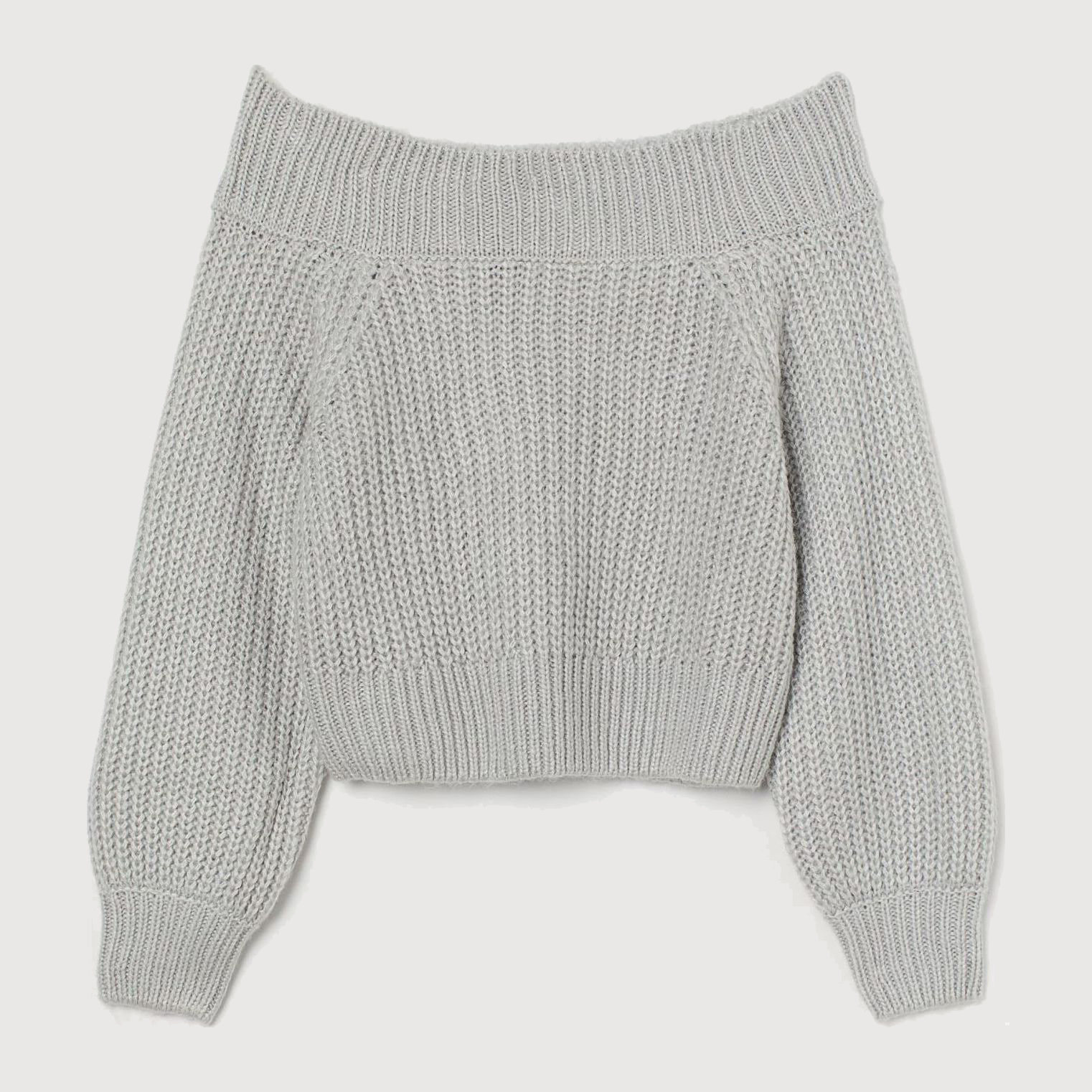 

Джемпер H&M 209-9100042  Серый, Джемпер H&M 209-9100042 L Серый