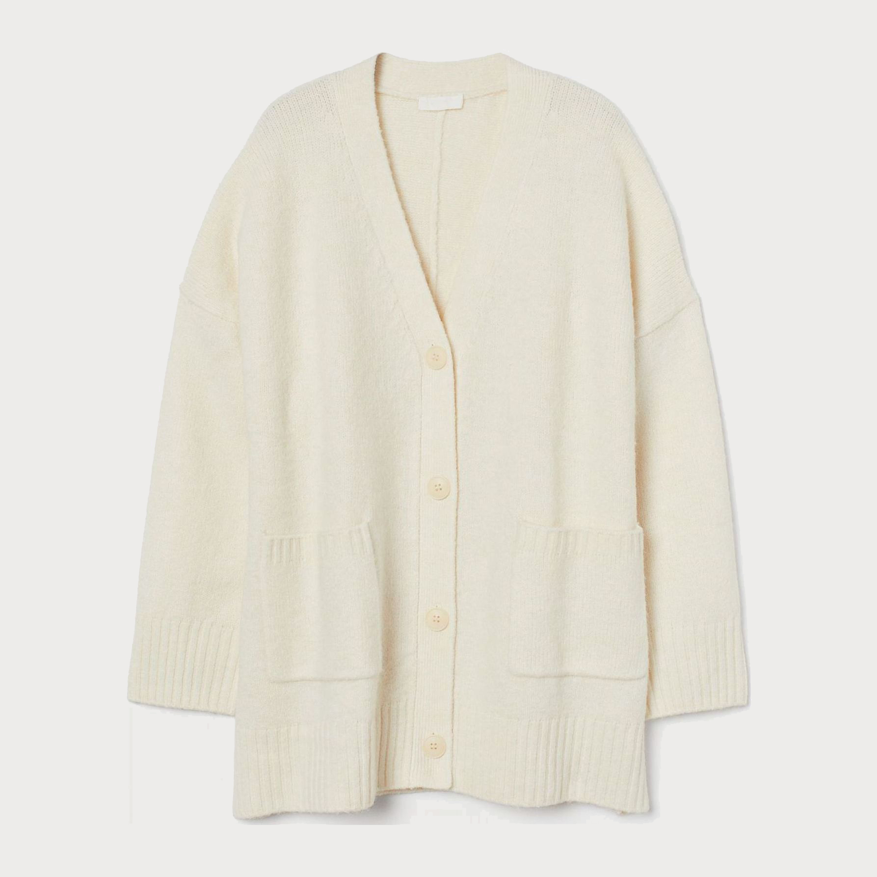 

Кардиган H&M 209-9513352  Молочный, Кардиган H&M 209-9513352 L Молочный