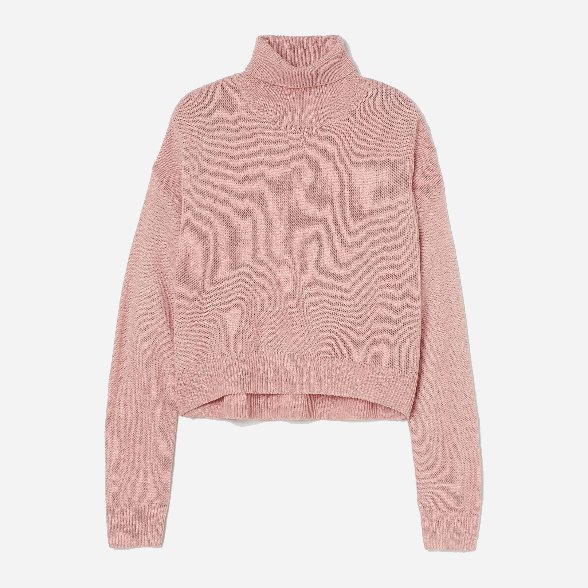 

Свитер H&M 709-7614060 M Светло-розовый