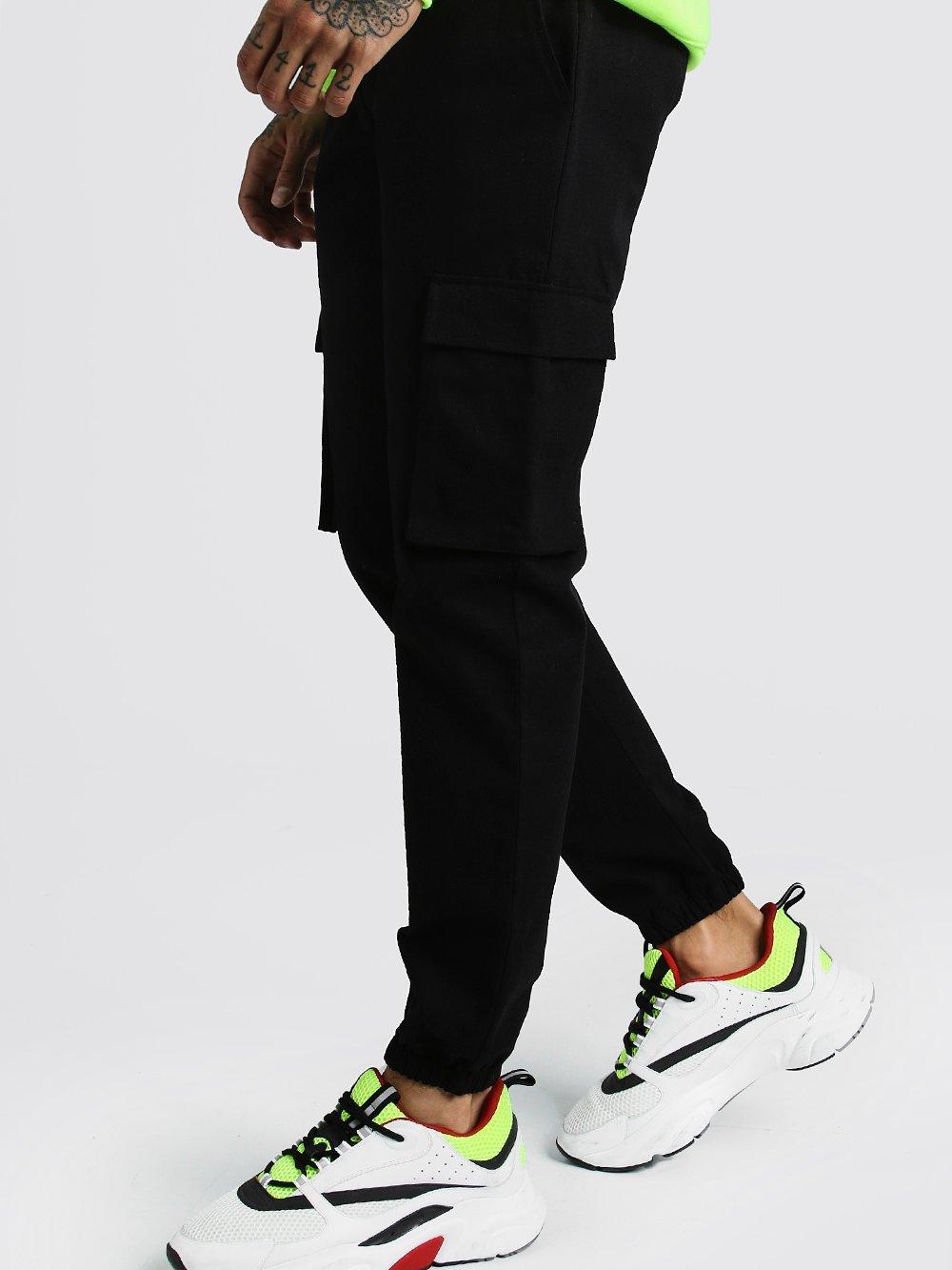 

Брюки Boohoo bh04400043 M Черные