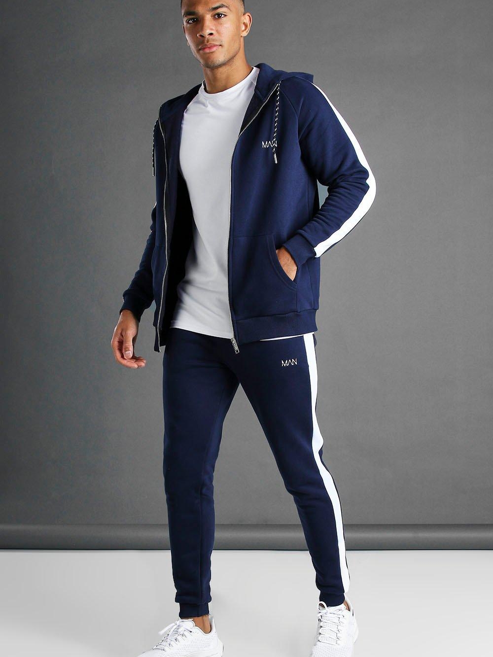 

Спортивный костюм Boohoo bh04600037 M Темно-синий
