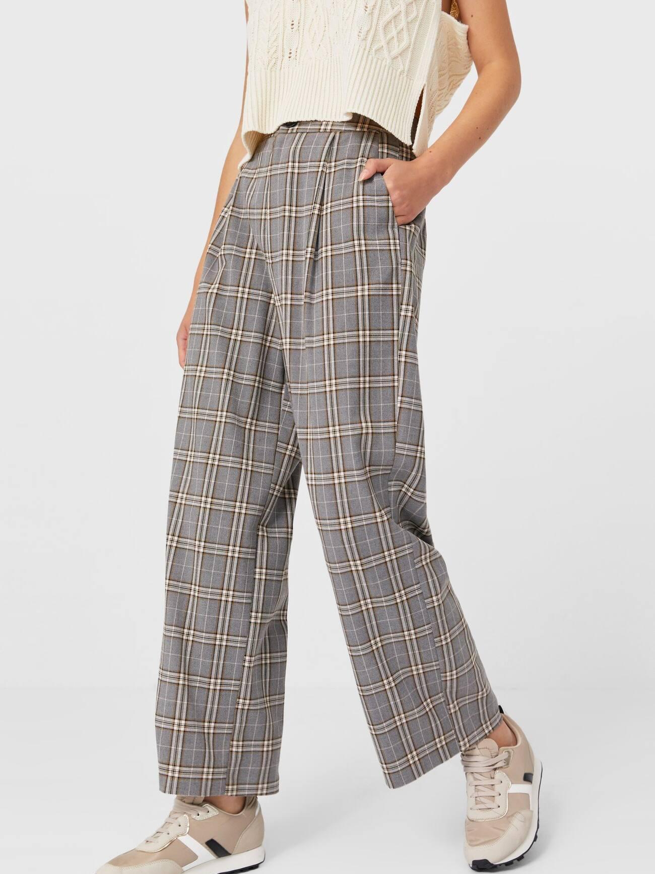 

Брюки Stradivarius XAZ283738LYGQ 34 Серые