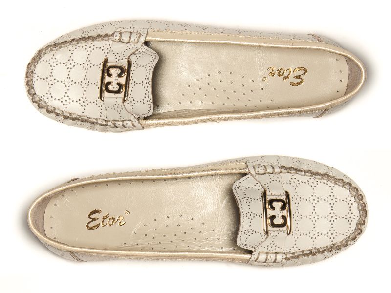 

Мокасини Etor 3734-7027-5229 бежевий, 37