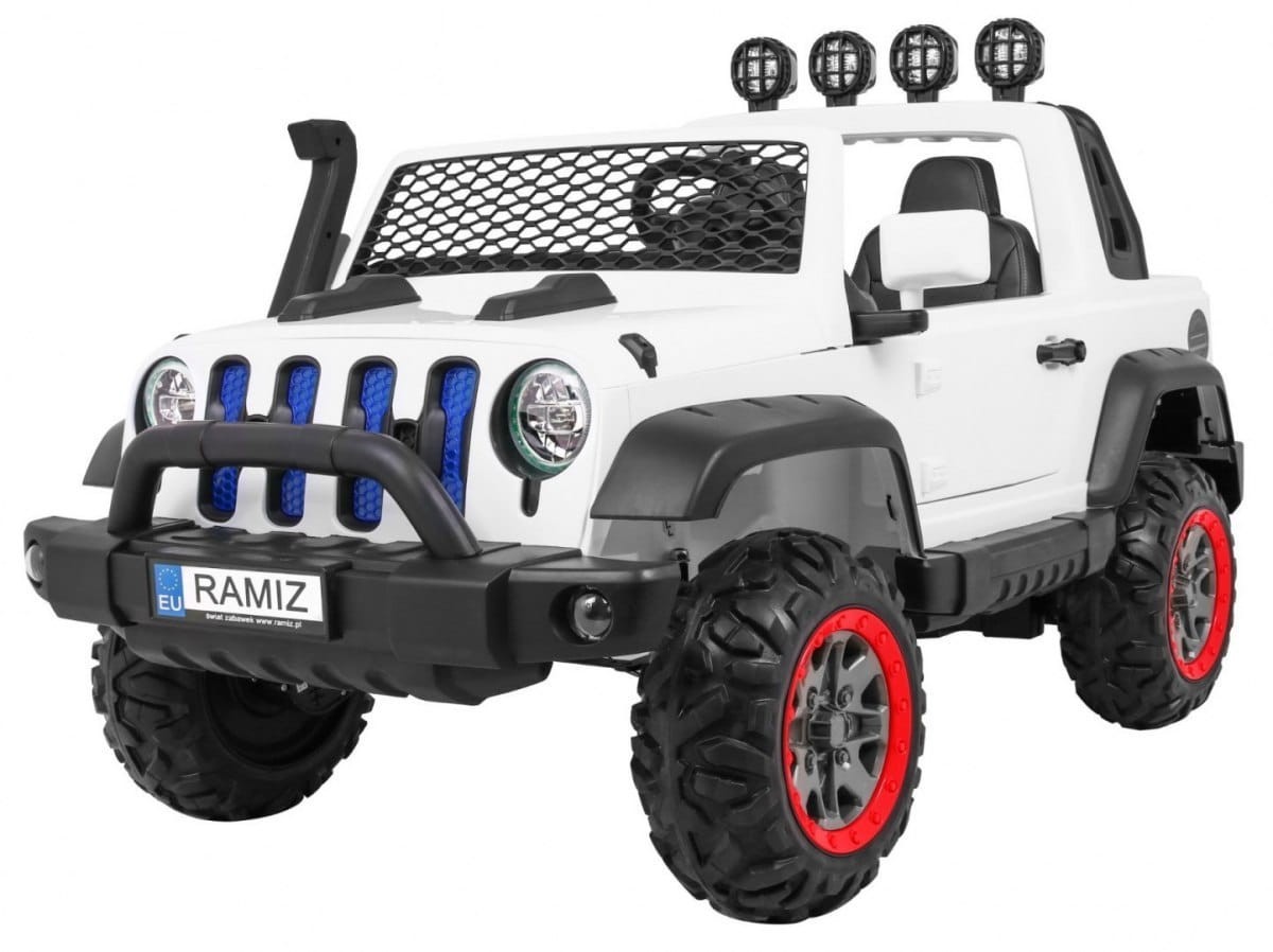 

Электроавтомобиль Ramiz AllRoad 4x4 2х12 В white 3+ PA.A023.BIA