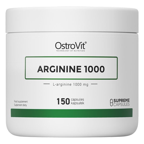 

Аминокислота OstroVit Arginine 1000 150 капсул