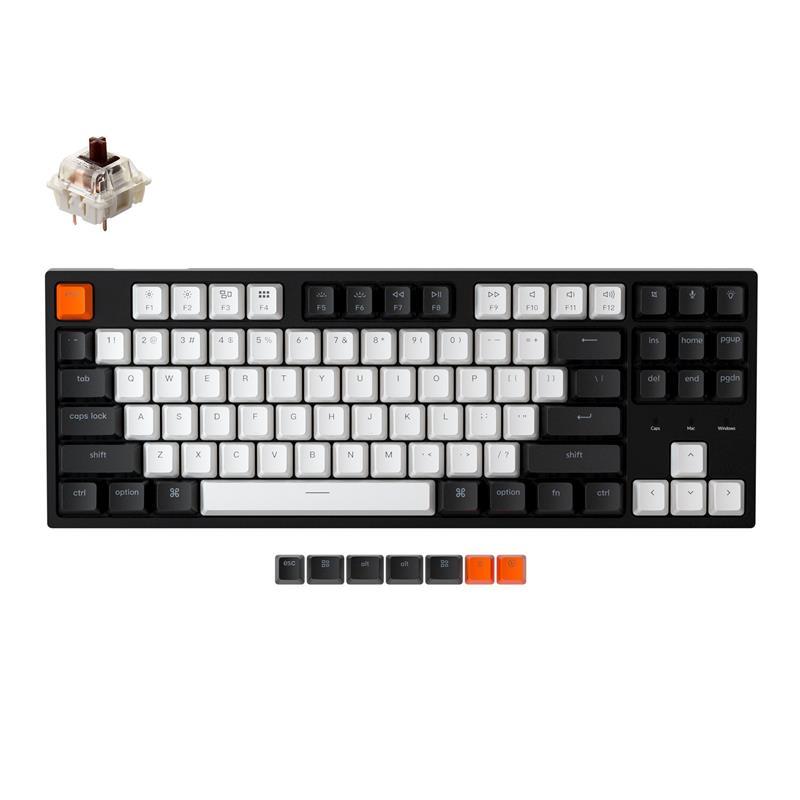 

Клавиатура Keychron C1 Gateron Switch White LED Brown (C1A3_KEYCHRON)