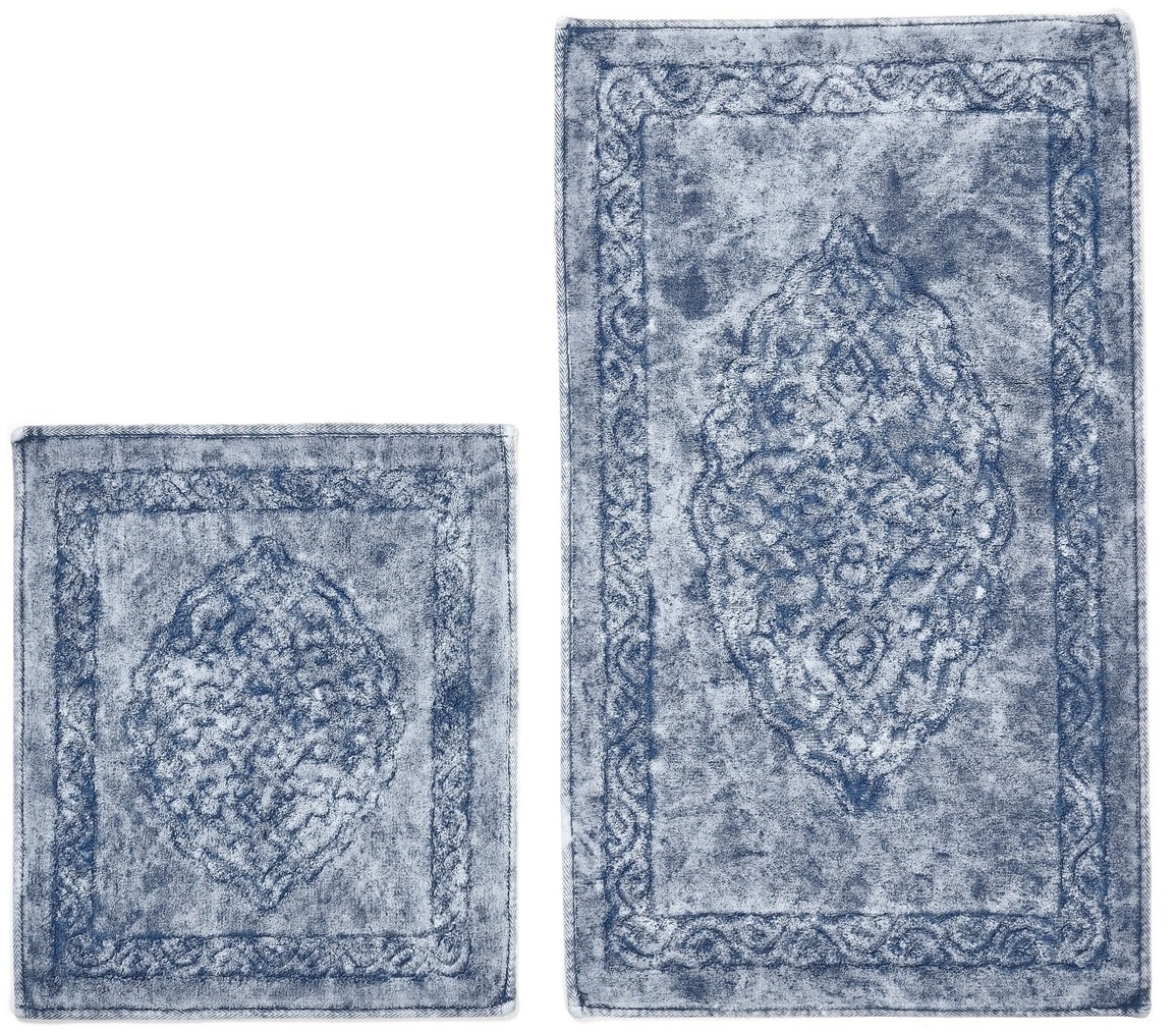 

Набор ковриков Arya Damaks 60x100, 60x50 Голубой