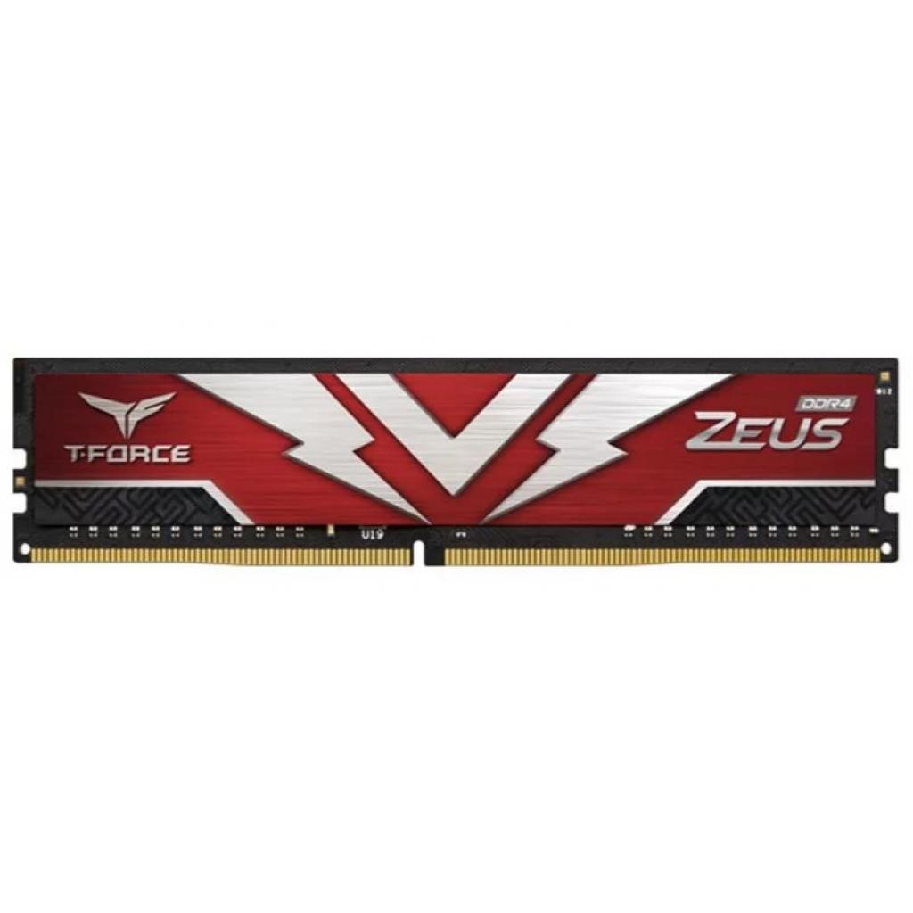 

Память TEAM 16 GB DDR4 3200 MHz T-Force Zeus Red (TTZD416G3200HC2001)