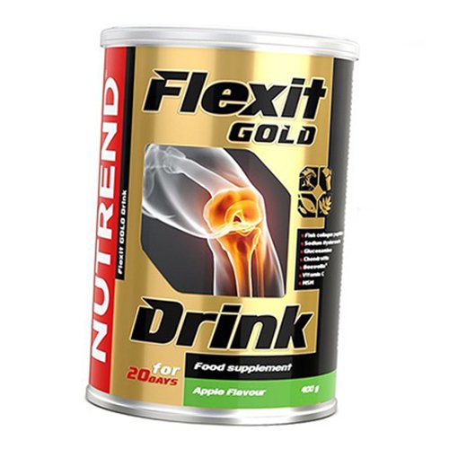 

Хондропротектор, Flexit Gold Drink, Nutrend 400г Яблоко (03119004)