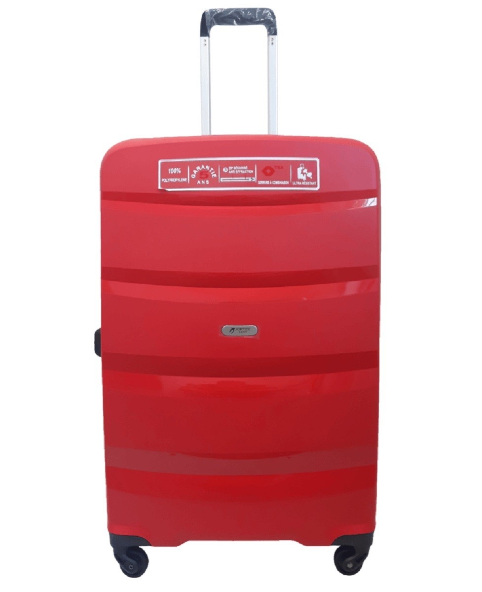 

Чемодан пластиковый AIRTEX 229 большой красный Ap00022