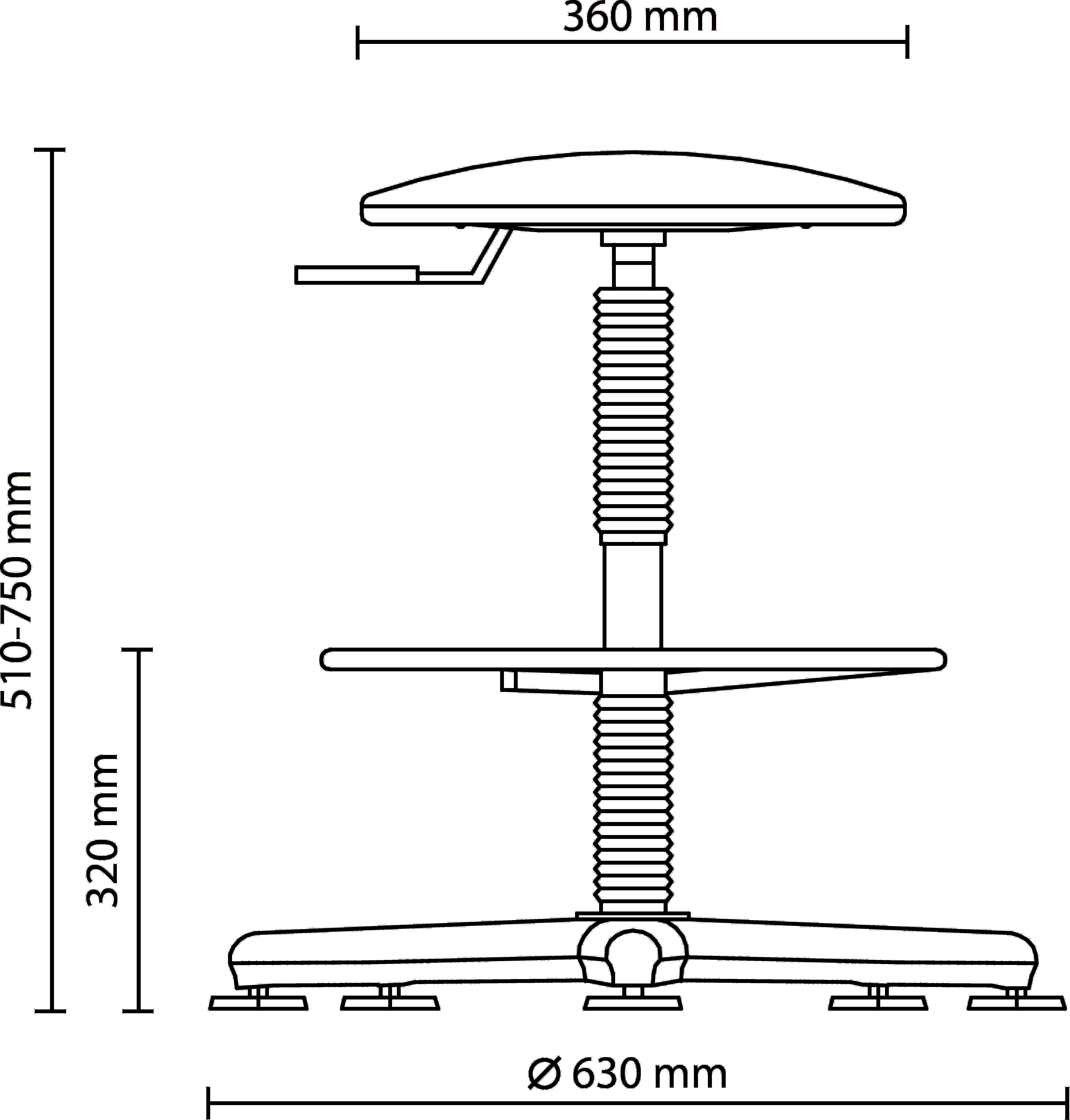 кресло regal gts ring base stopki