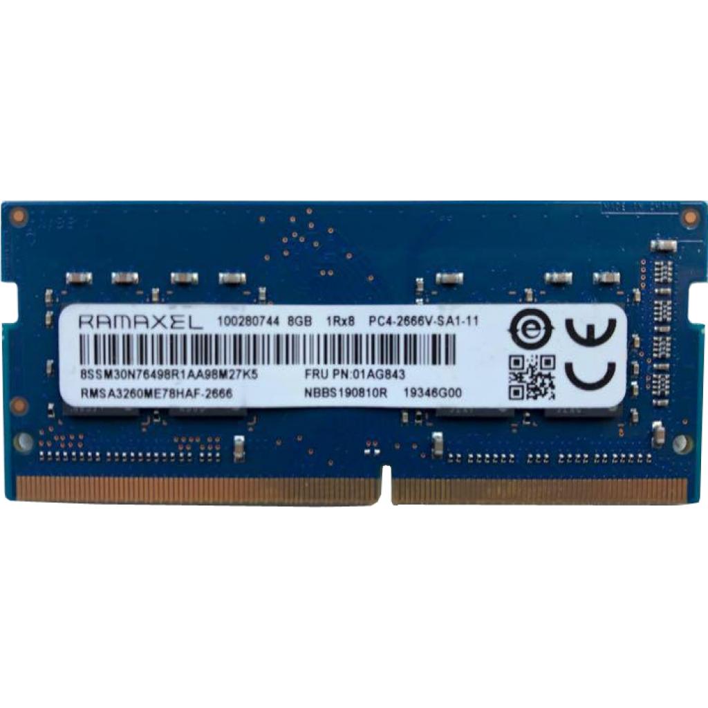 

Память Ramaxel 8 GB SO-DIMM DDR4 2666 MHz (RMSA3260ME78HAF-2666)