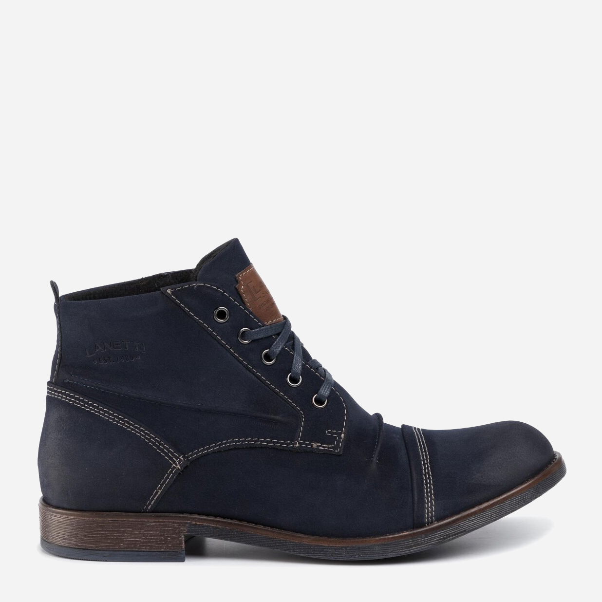 

Ботинки Lanetti MBS-JOSEPH-01 43 Гранатовые