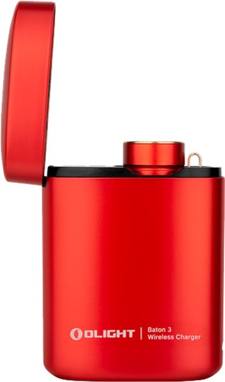 

Фонарь Olight Baton 3 Premium Red с зарядной станцией красный (23703324)
