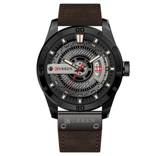 

Часы наручные Curren 8301 Black-Dark Brown