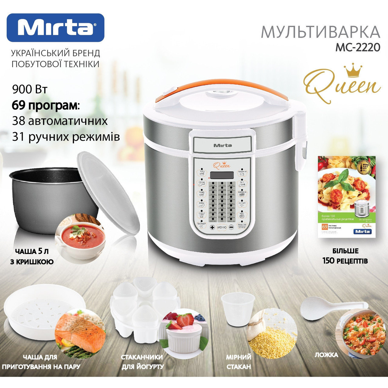 Мультиварка Mirta MC-2211 — Отзывы от реальных покупателей