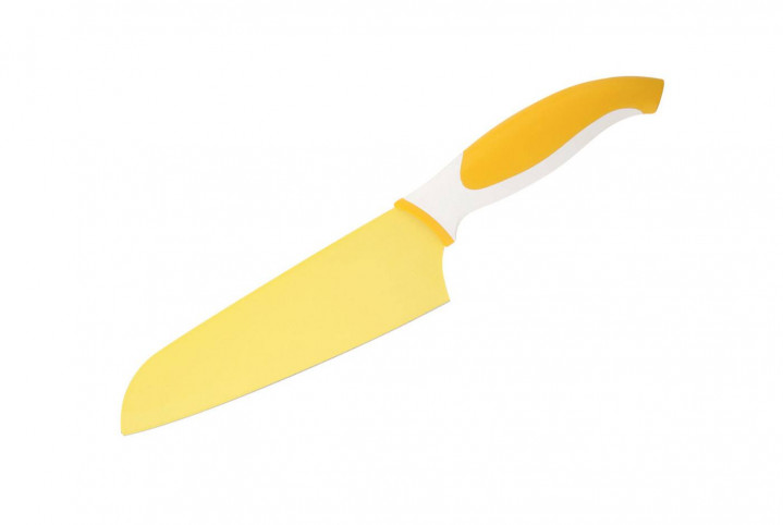 

Ніж кухонний (G-88676) Сантоку Granchio Yellow