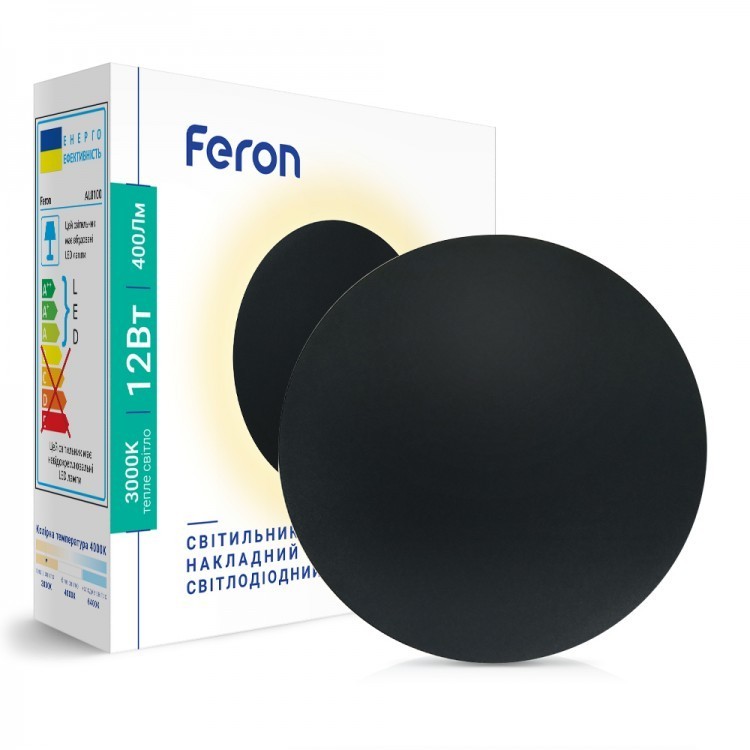 

Настенный светильник бра Feron AL8100 черный