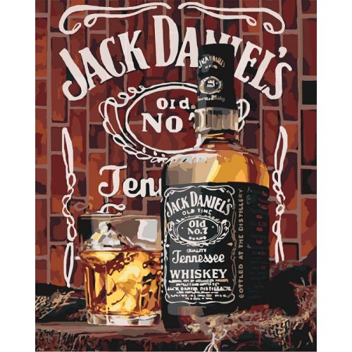 

Картина за номерами ідейка Jack Daniel's 50 x 40 KHO5555