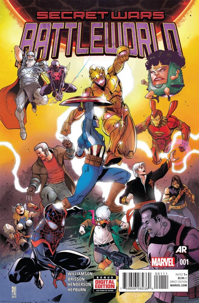 

Secret Wars Battleworld #1 Cover A 1st Ptg Regular Paco Medina Cover