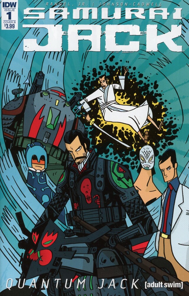 

Samurai Jack Quantum Jack #1 Cover B Variant Warwick Johnson-Cadwell Cover