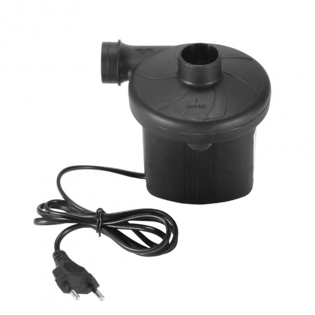 

Электрический насос компрессор для матрасов от сети 220В Air Pump YF-205 Black (1356)