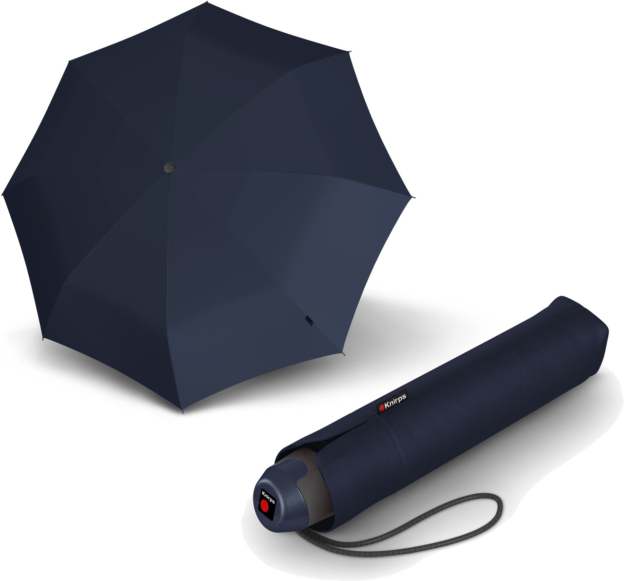 

Зонт Knirps E.050 Мех/Складной/8спиц /D94x25см Темно-Синий