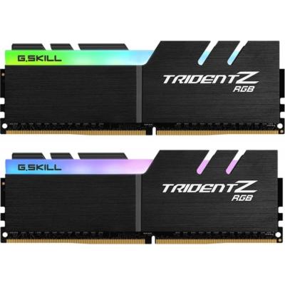 

Модуль памяти для компьютера DDR4 64GB (2x32GB) 4000 MHz Trident Z RGB G.Skill (F4-4000C18D-64GTZR)