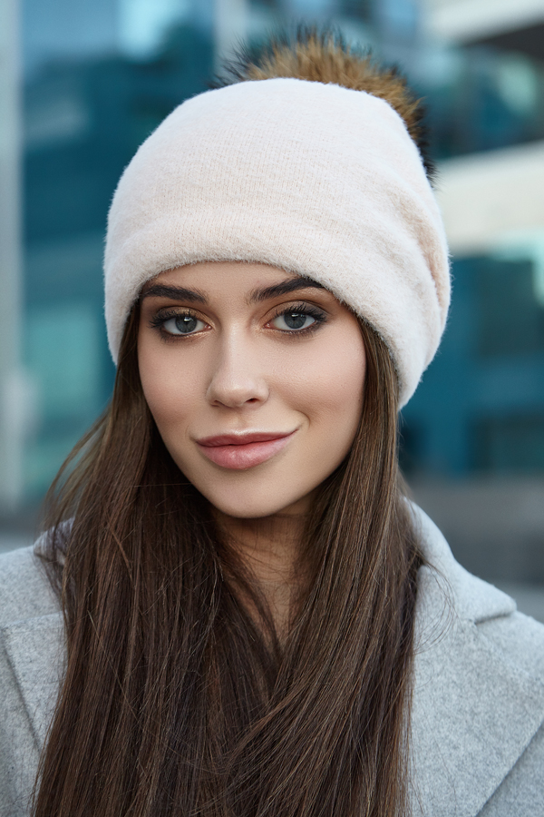 

Шапка «Аннабель» Braxton пудра 56-59