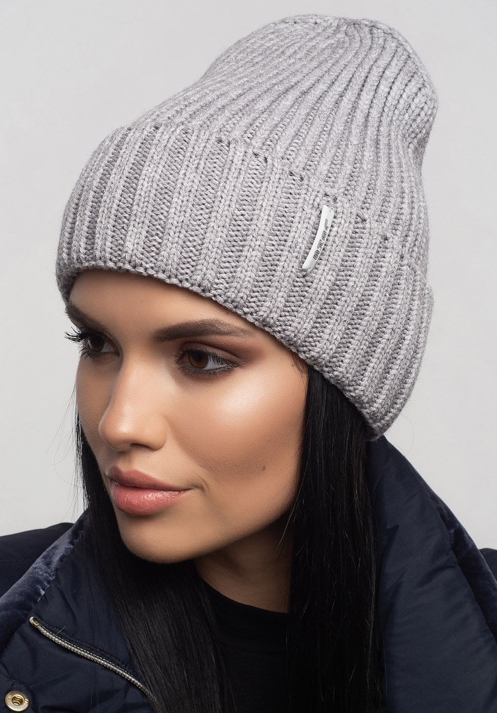 

Шапка Leks/Jolie Конкорд Размер (53-57) Цвет (серый)