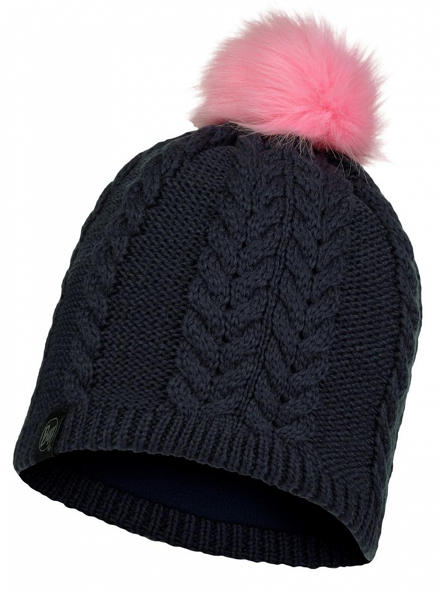 

Шапка Buff Khitted & Fleece Hat Nina Night Blue (1033-BU 123544.779.10.00)