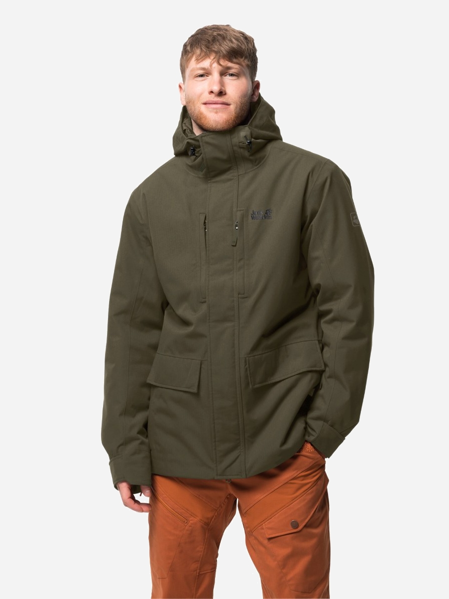 

Куртка Jack Wolfskin West Coast Jacket 1110811-4144 XXL Серо-зеленая